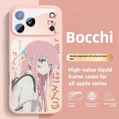 Bocchi the Rock! Matte Clear Anime Phone Case