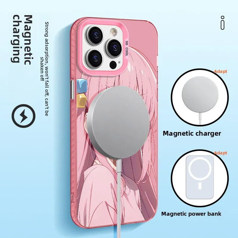 Funda de silicona para iPhone 17 de One Piece Brook Anime