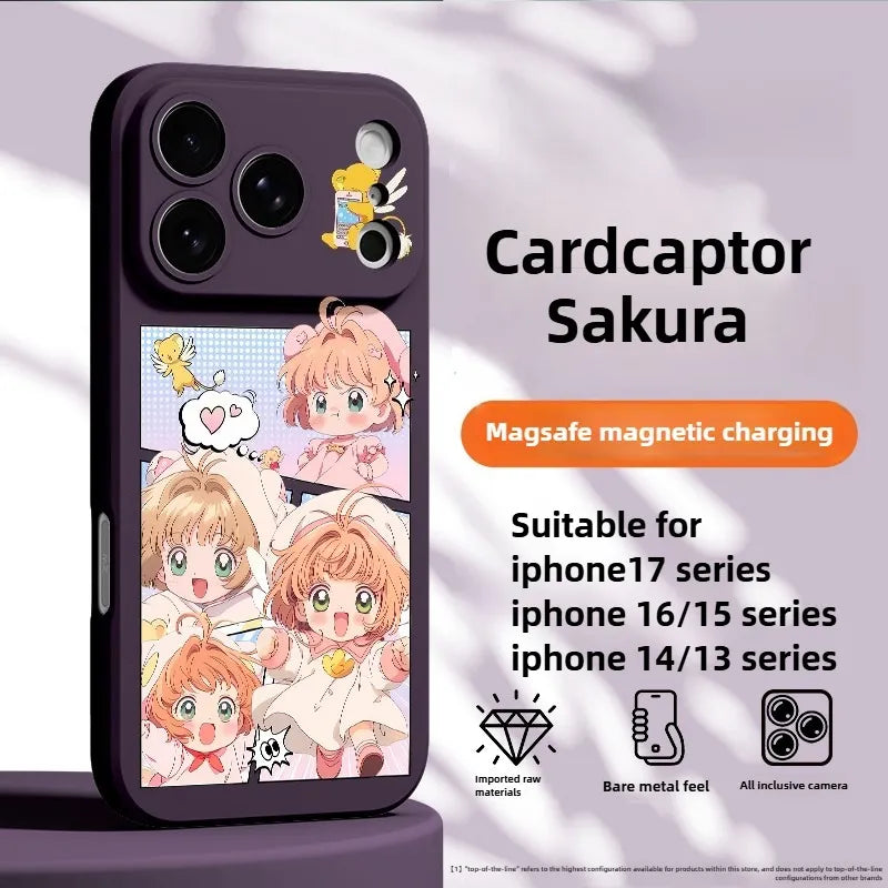 Funda de silicona para iPhone 17 de One Piece Brook Anime