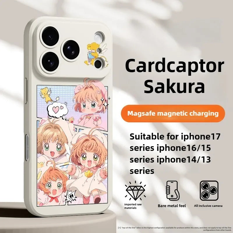 Funda de silicona para iPhone 17 de One Piece Brook Anime