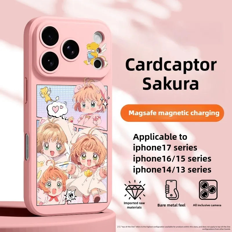 Funda de silicona para iPhone 17 de One Piece Brook Anime