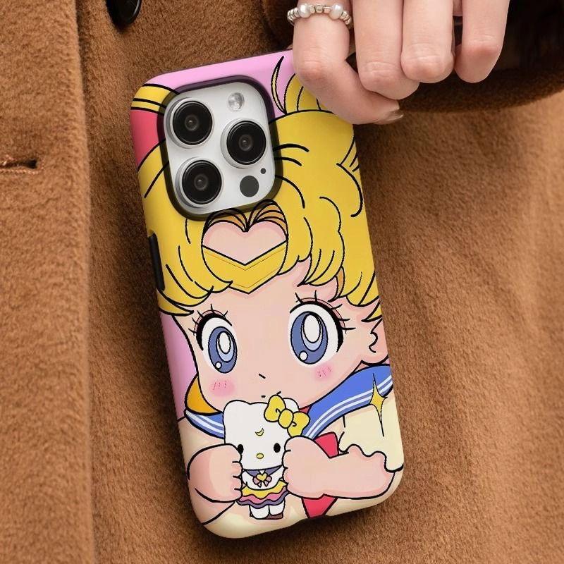 Carton Sailor Moon Phone Case iPhone - HelloAnimeCases