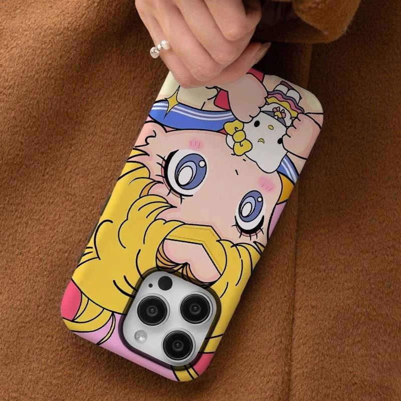 Carton Sailor Moon Phone Case iPhone - HelloAnimeCases