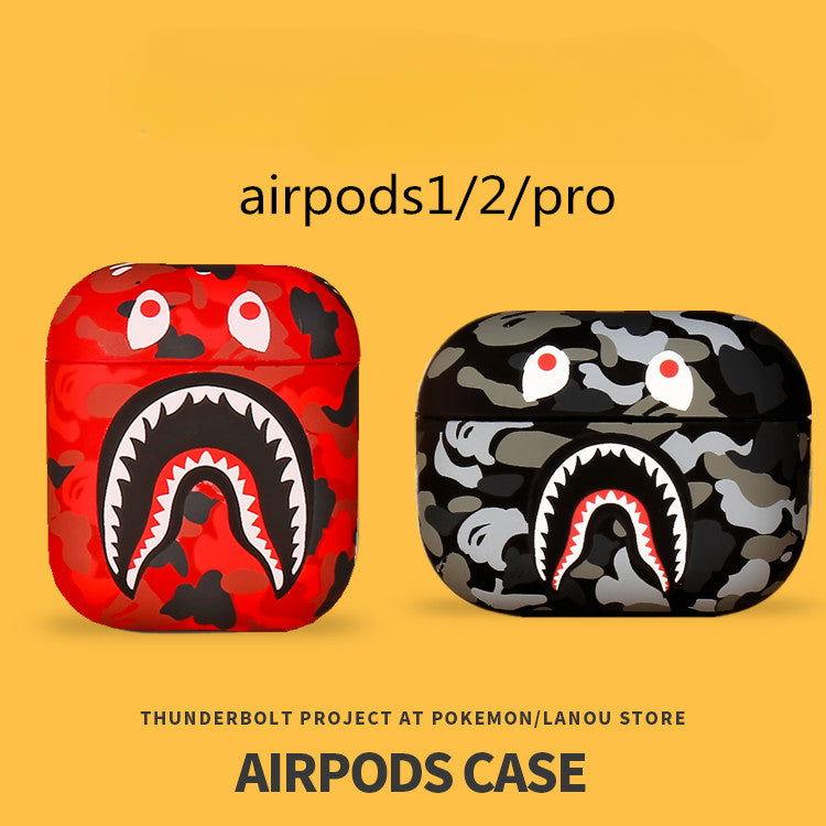 Cartoon Design Scrub AirPods Case Protective Cover Case - HelloAnimeCases