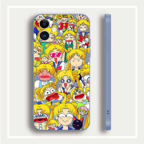 Cartoon Sailor Moon iPhone Series Case - HelloAnimeCases