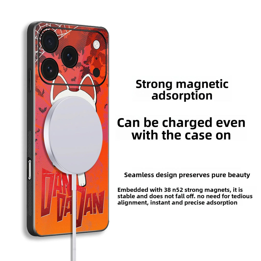 Funda de anime Dandadan para iPhone