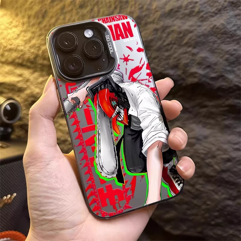 Chainsaw Man Makima & Denji Anime iPhone Case