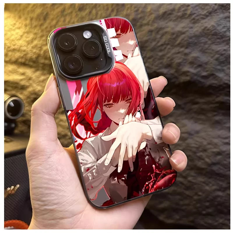 Chainsaw Man Makima & Denji Anime iPhone Case