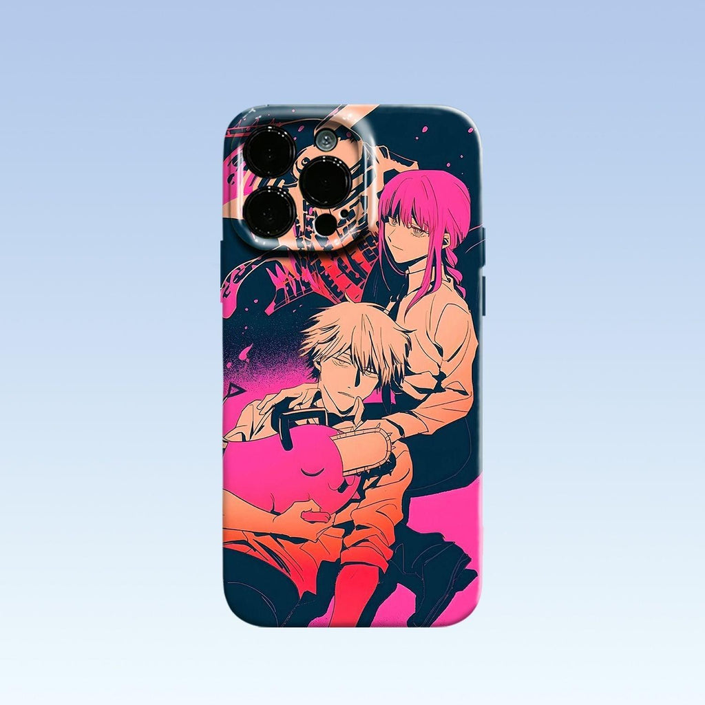 Chainsaw Man Denji Pochita Phone Case Cover - HelloAnimeCases