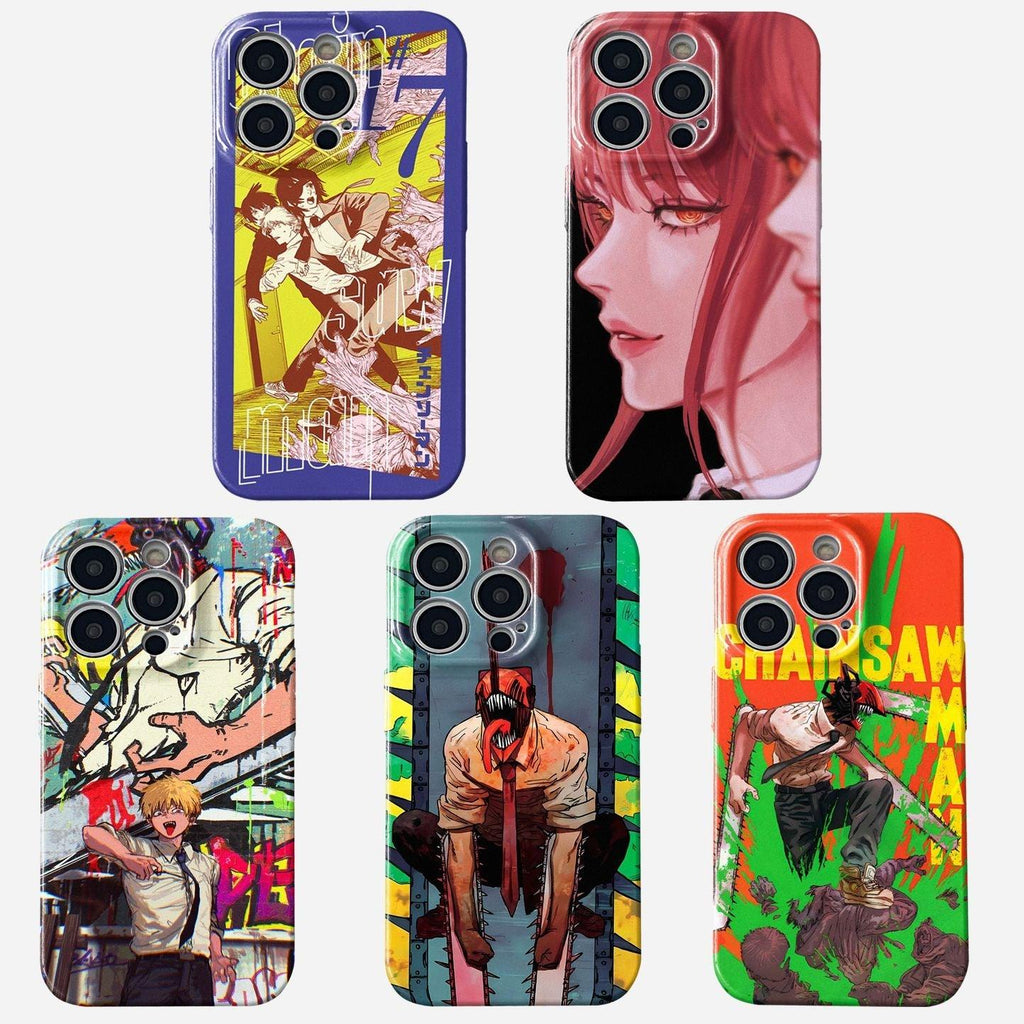 Chainsaw Man Reze Protective Case Cover for iPhone - HelloAnimeCases
