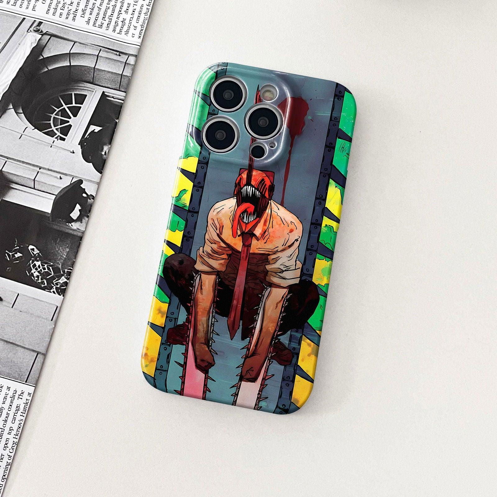 Chainsaw Man Reze Protective Case Cover for iPhone - HelloAnimeCases