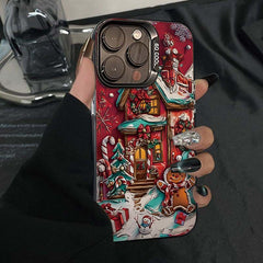 Christmas Snow House Phone Case