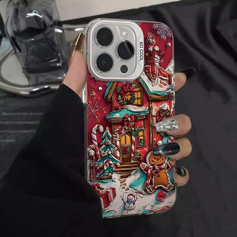 Christmas Snow House Phone Case