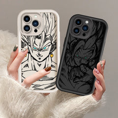 Dragon Ball Z Saiyan Eye Ladder Phone Cases For Apple iPhone