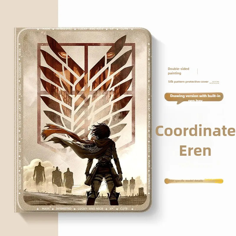 Attack on Titan iPad Case Protective Anime iPad Case