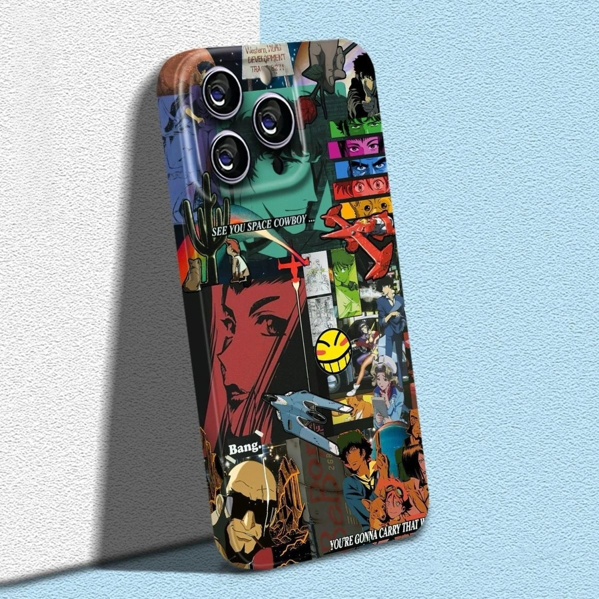 Cowboy Bebop "Space Hunter" Collage Phone Case for iPhone