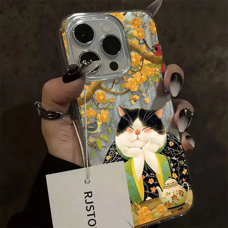Anime Jujutsu Kaisen Satoru Gojo Funda para teléfono serie iPhone 17