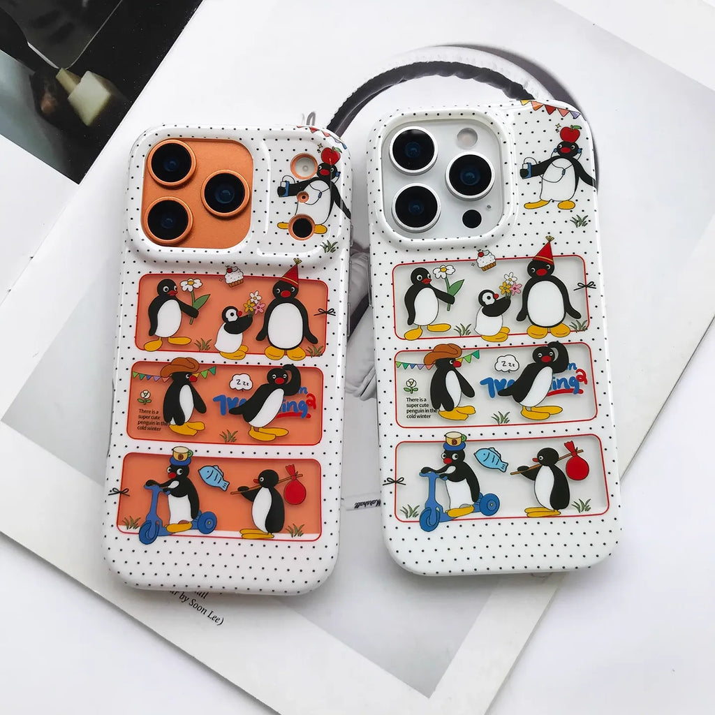 Cute Cartoon Penguin Phone Case – HelloAnimeCases Cute Cartoon Penguin Phone Case – HelloAnimeCases