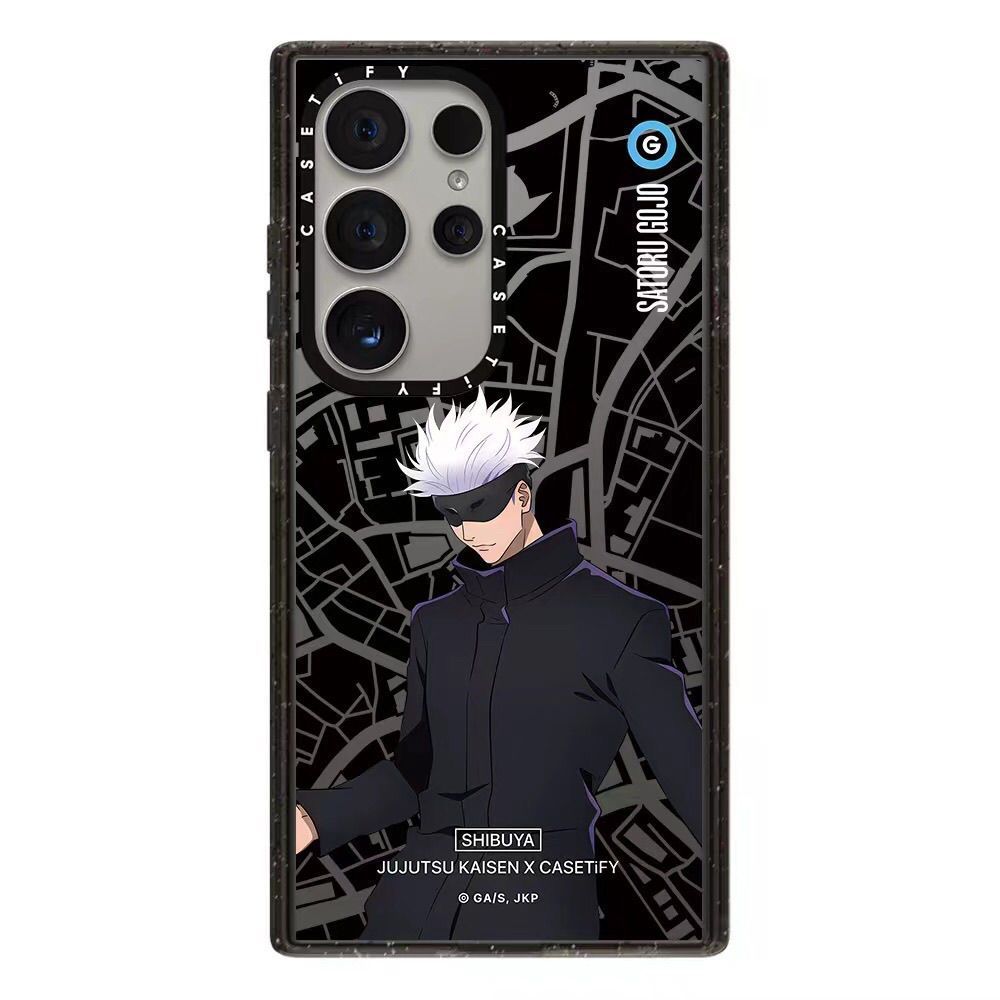 Jujutsu Kaisen Clear Hard Magsafe Phone Case for Samsung Phones