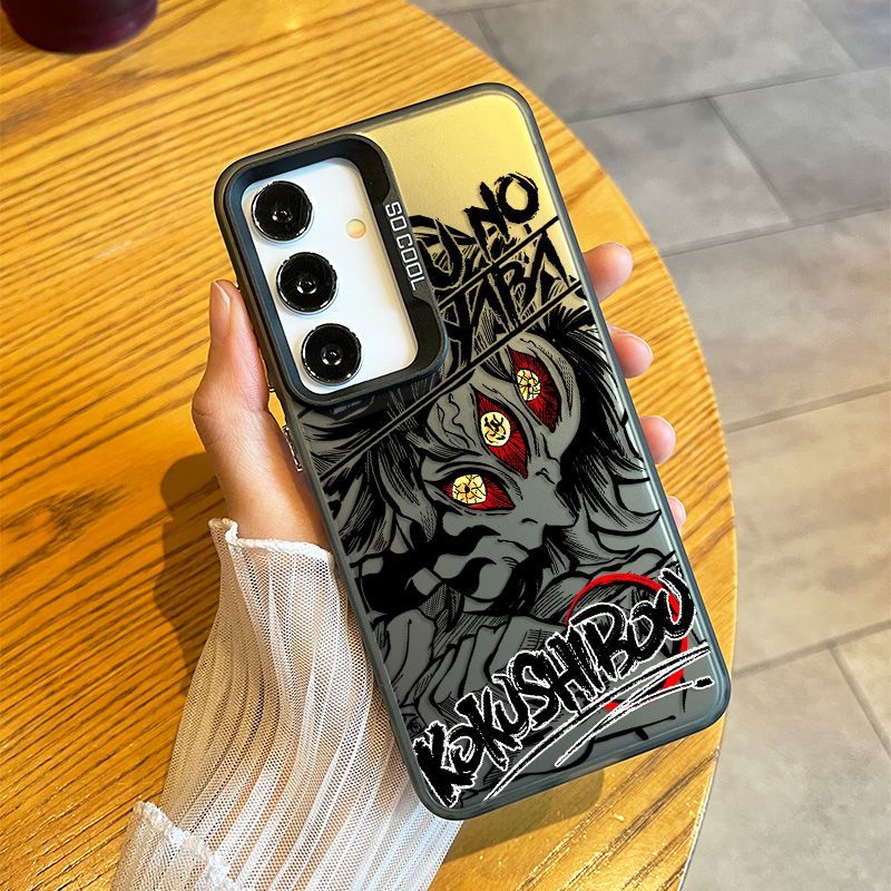Demon Slayer Kokushibo Matte Samsung Cell Phone Cases