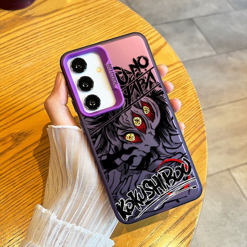 Demon Slayer Kokushibo Matte Samsung Cell Phone Cases