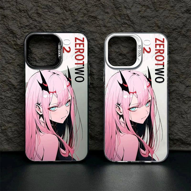 DARLING in The FRANXX Zero Two Soft Phone Protective Case - HelloAnimeCases