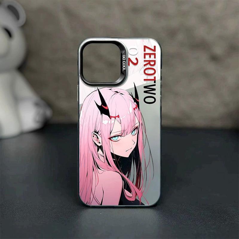 DARLING in The FRANXX Zero Two Soft Phone Protective Case - HelloAnimeCases