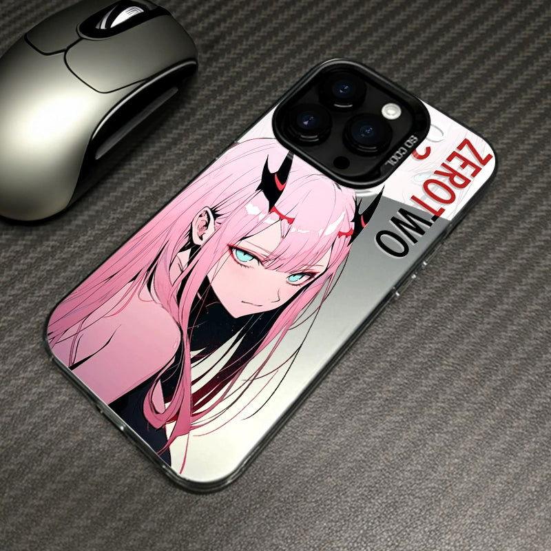 DARLING in The FRANXX Zero Two Soft Phone Protective Case - HelloAnimeCases