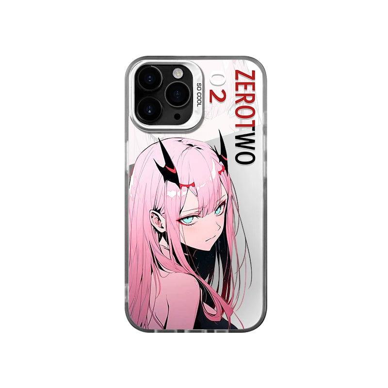 DARLING in The FRANXX Zero Two Soft Phone Protective Case - HelloAnimeCases