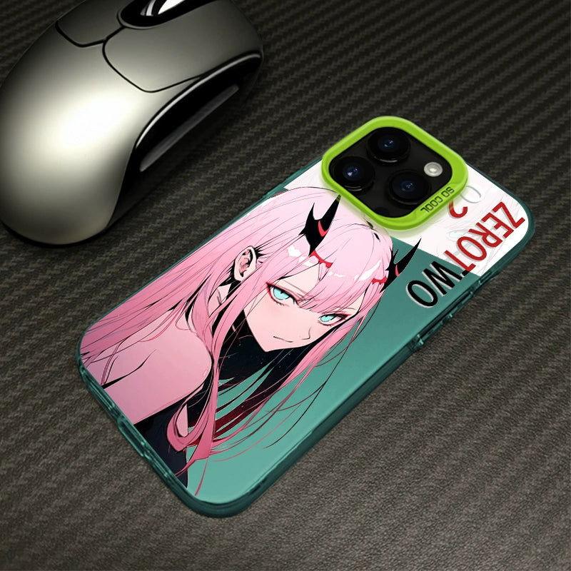 DARLING in The FRANXX Zero Two Soft Phone Protective Case - HelloAnimeCases