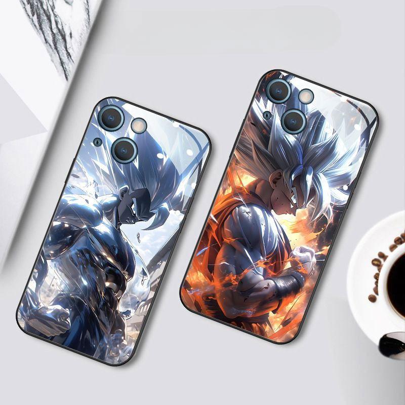 DBZ Saiyan Light Up Glow Dark Phone Case - HelloAnimeCases