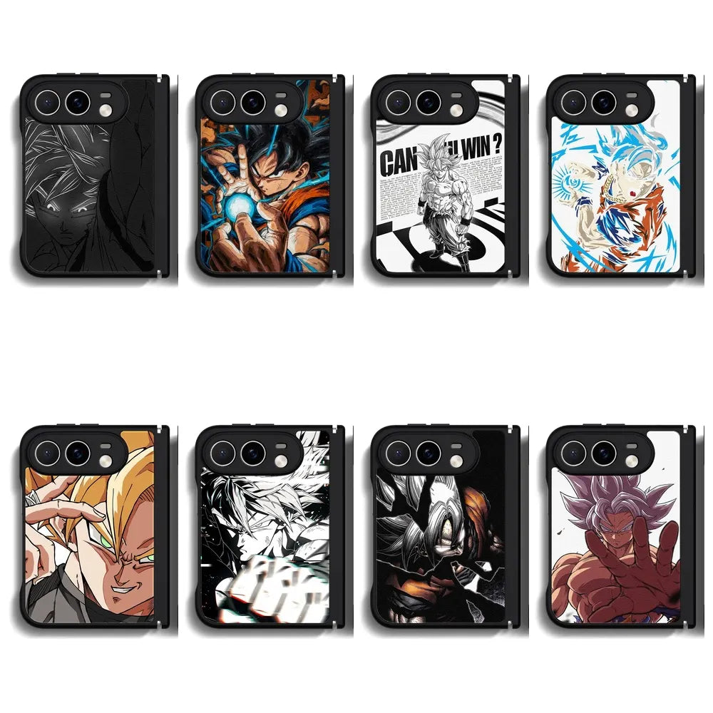 Dragon Ball Son Goku Anime iPhone Duo Case Glass Magsafe Phone Case