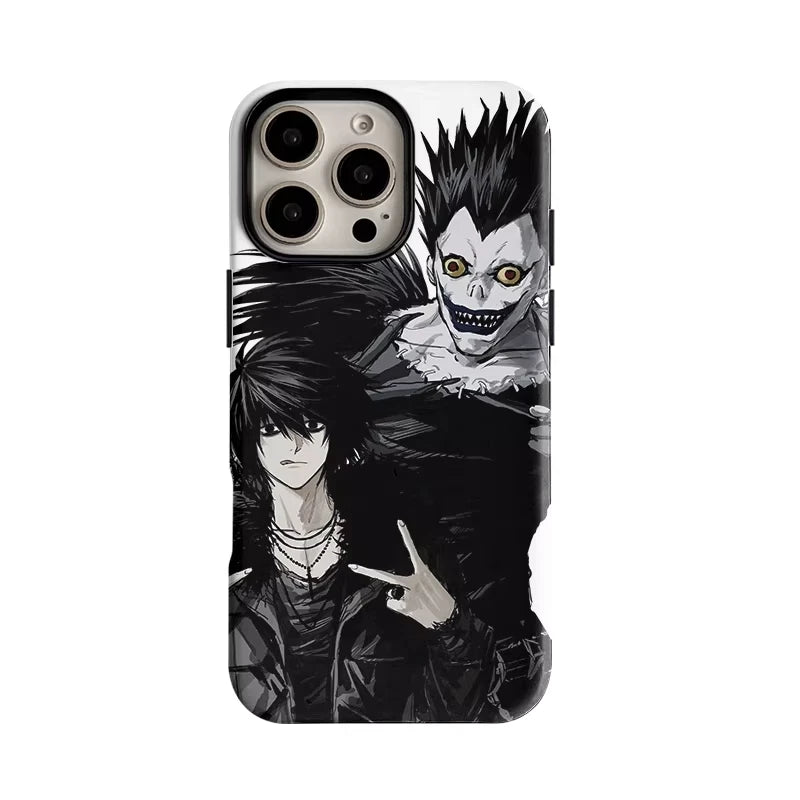 Death Note L and Ryuk TPU Anime Phone Case