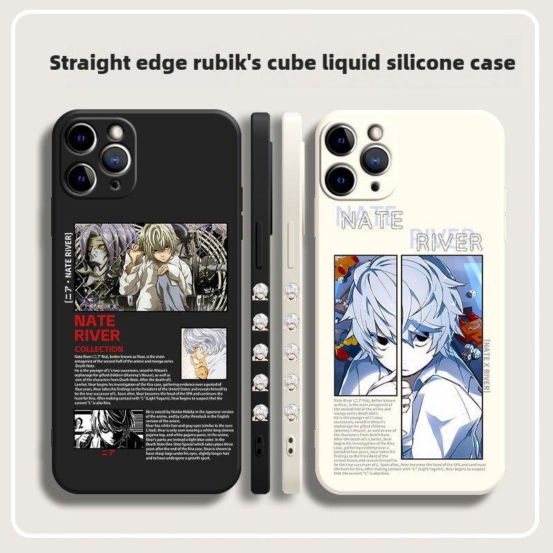 Death Note Nate River Silicone Anime Phone Case - HelloAnimeCases