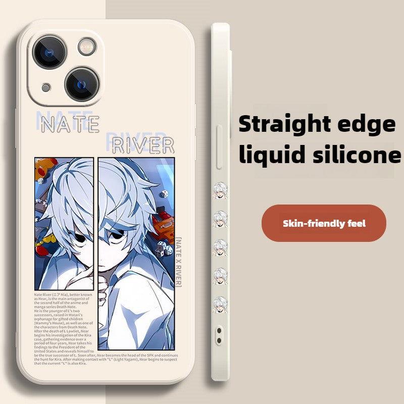 Death Note Nate River Silicone Anime Phone Case - HelloAnimeCases