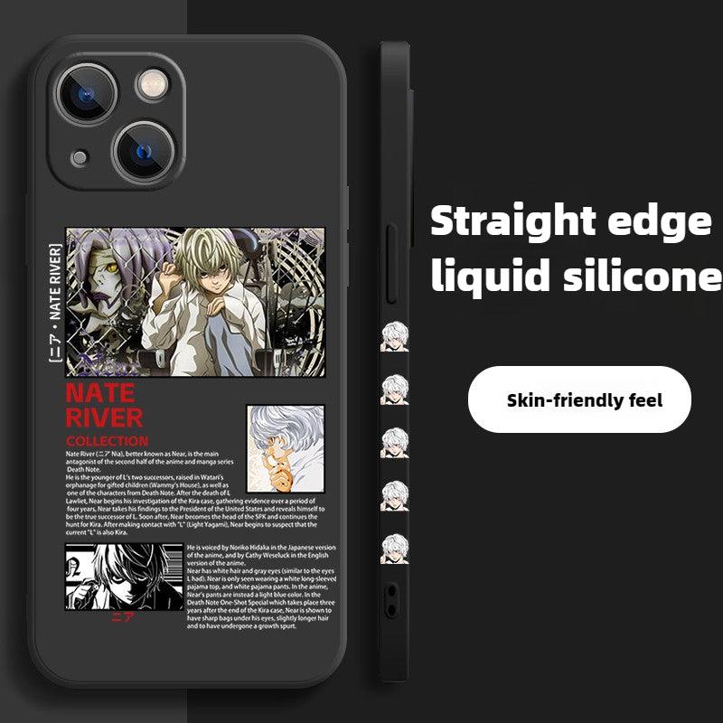 Death Note Nate River Silicone Anime Phone Case - HelloAnimeCases