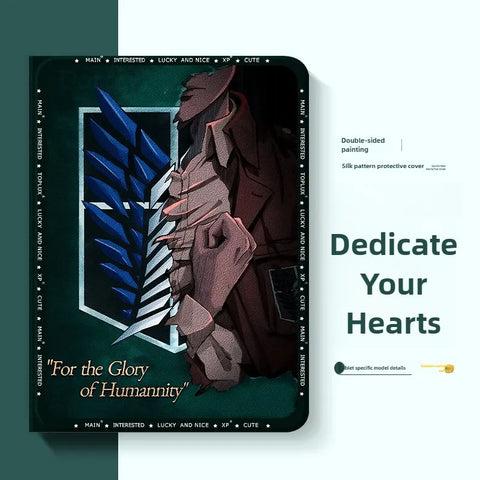 Attack on Titan iPad Case Protective Anime iPad Case