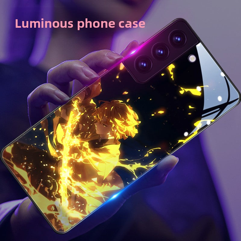 Demon Slayer Incoming Call Flash Phone Case for Samsung