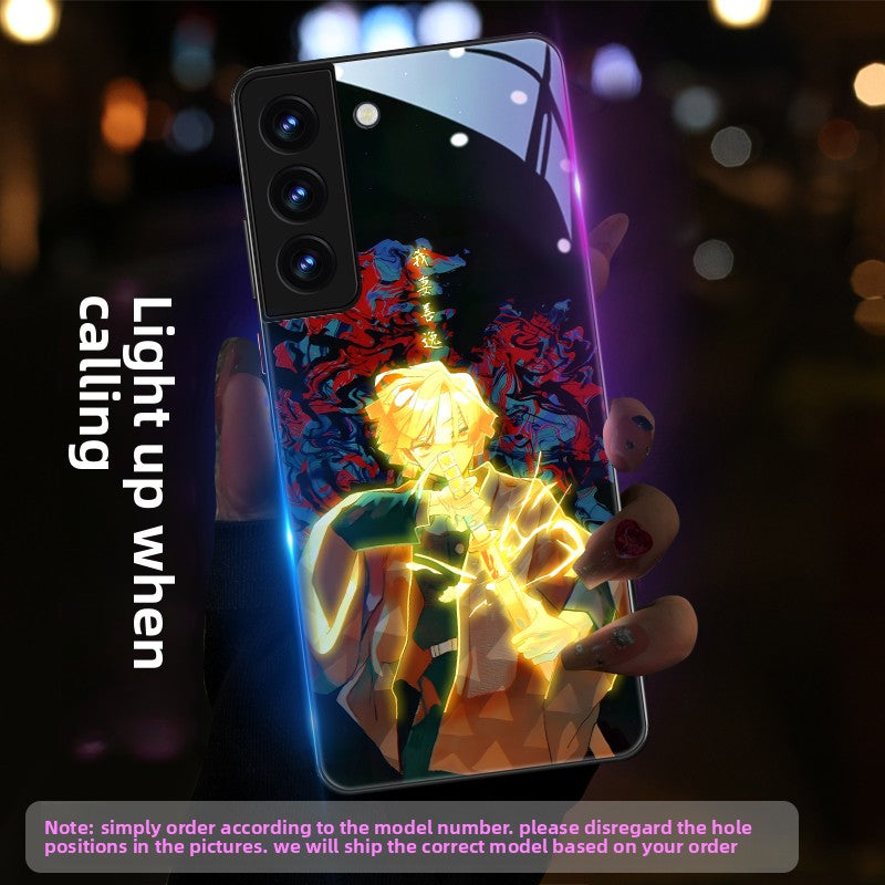 Demon Slayer Incoming Call Flash Phone Case for Samsung