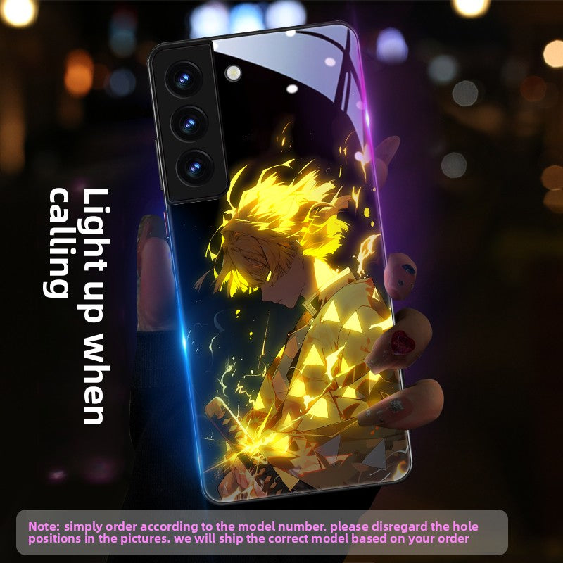 Demon Slayer Incoming Call Flash Phone Case for Samsung