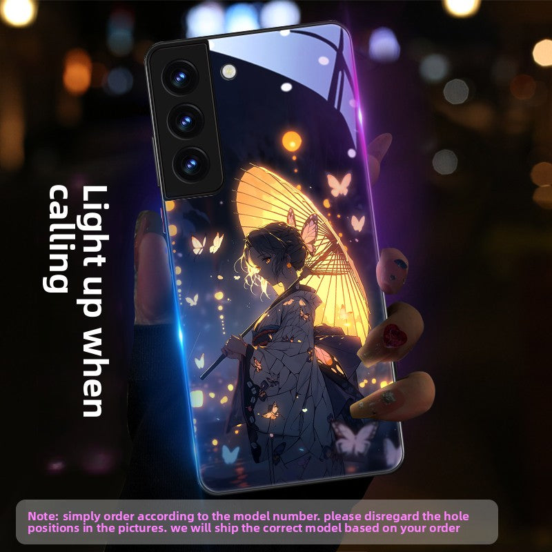 Demon Slayer Incoming Call Flash Phone Case for Samsung