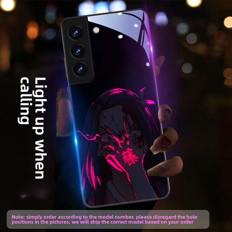 Demon Slayer Incoming Call Flash Phone Case for Samsung