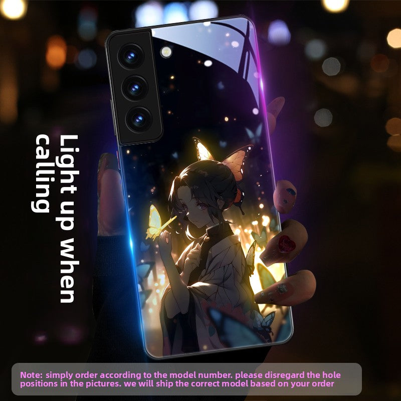 Demon Slayer Incoming Call Flash Phone Case for Samsung