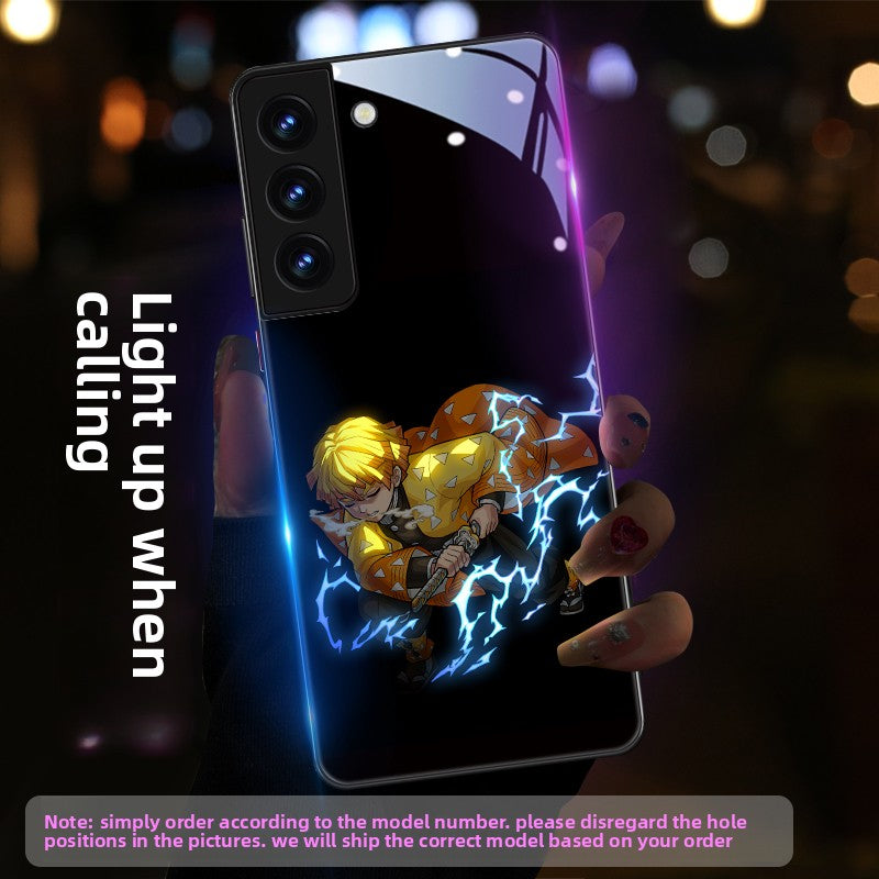 Demon Slayer Incoming Call Flash Phone Case for Samsung