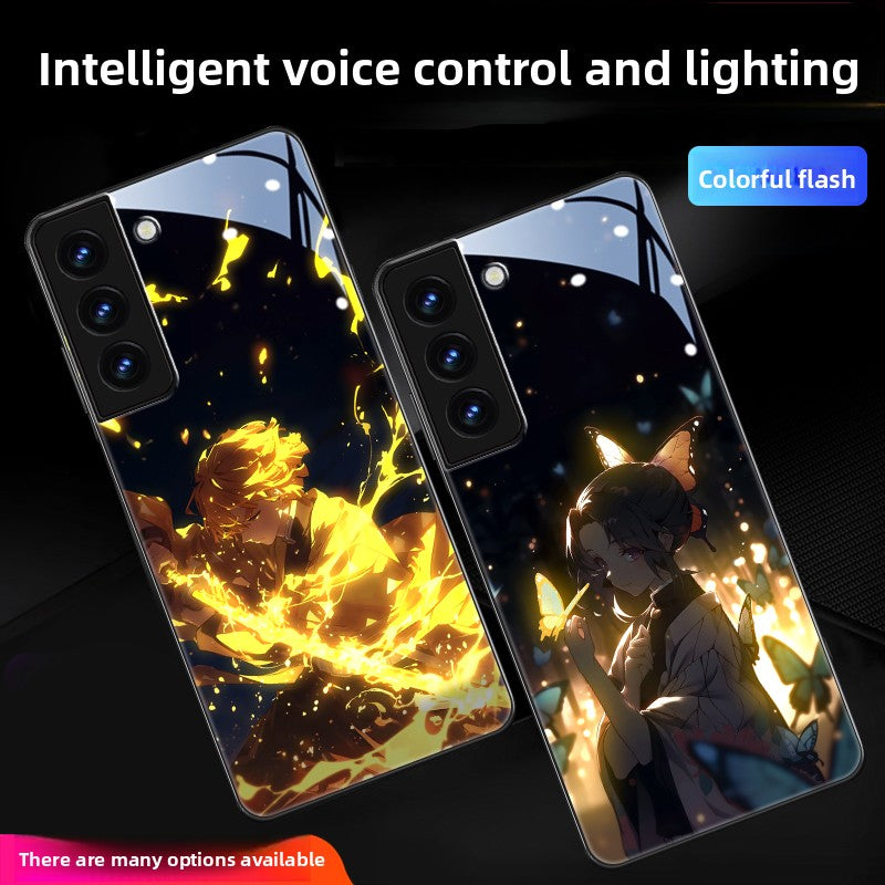 Demon Slayer Incoming Call Flash Phone Case for Samsung