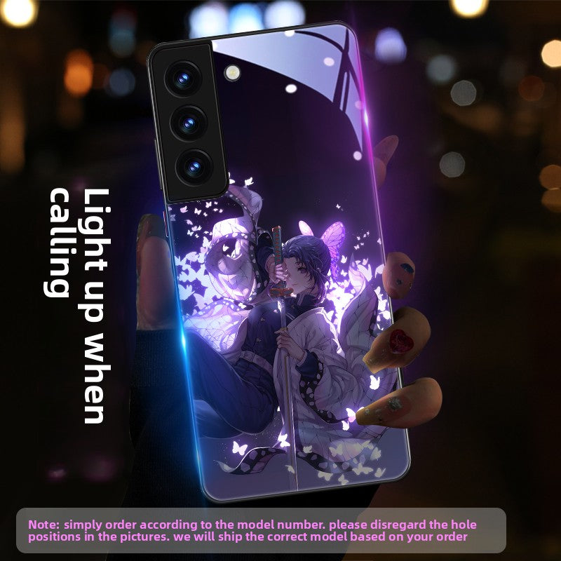 Demon Slayer Incoming Call Flash Phone Case for Samsung