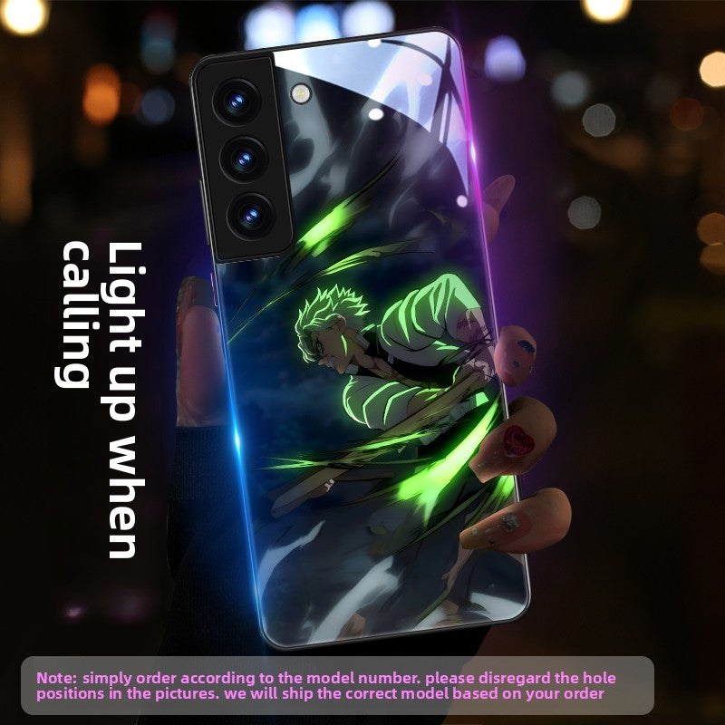 Demon Slayer Incoming Call Flash Phone Case for Samsung