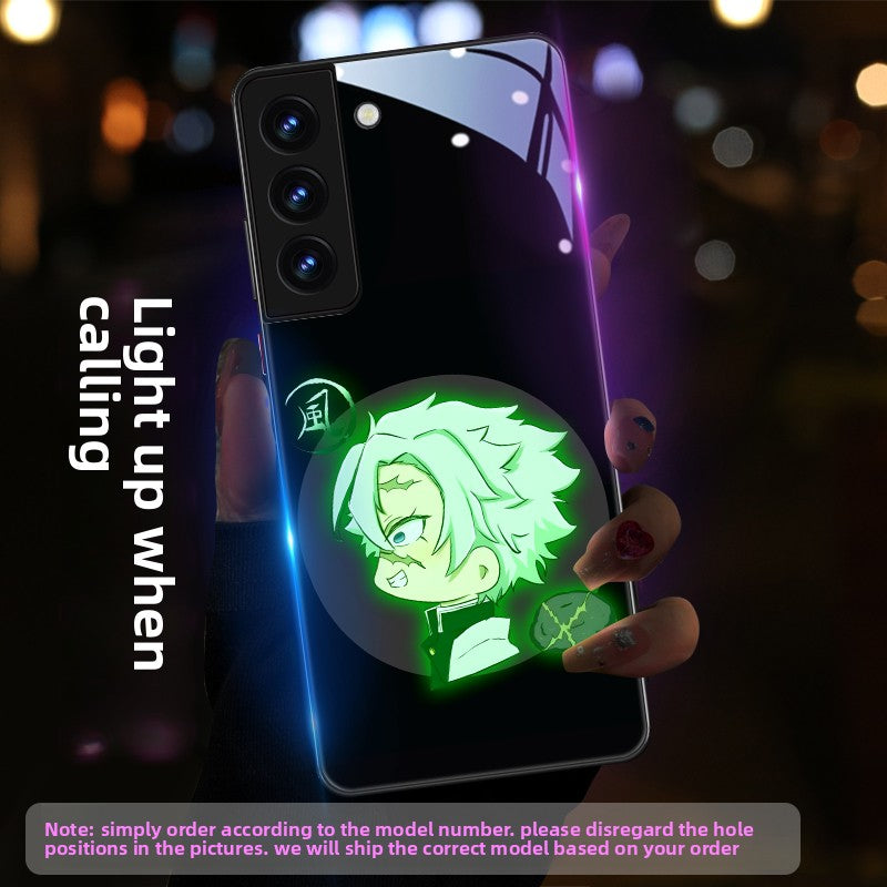 Demon Slayer Incoming Call Flash Phone Case for Samsung