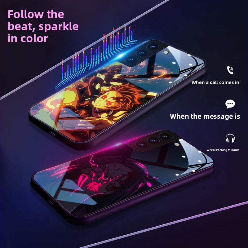 Demon Slayer Incoming Call Flash Phone Case for Samsung