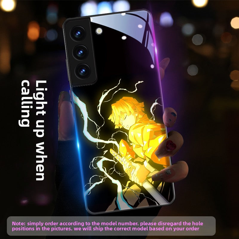 Demon Slayer Incoming Call Flash Phone Case for Samsung
